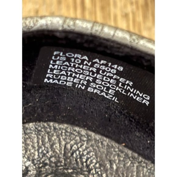 Abeo BIO System Flora Womens Gray Slip Resistant Leather Clogs Shoes Size 10N - Picture 9 of 9